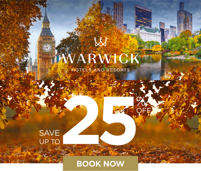 Warwick - Save up to 25%, book now