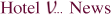 Hotel V… News