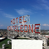 Hotel Monteleone New Orleans Rooftop Sign