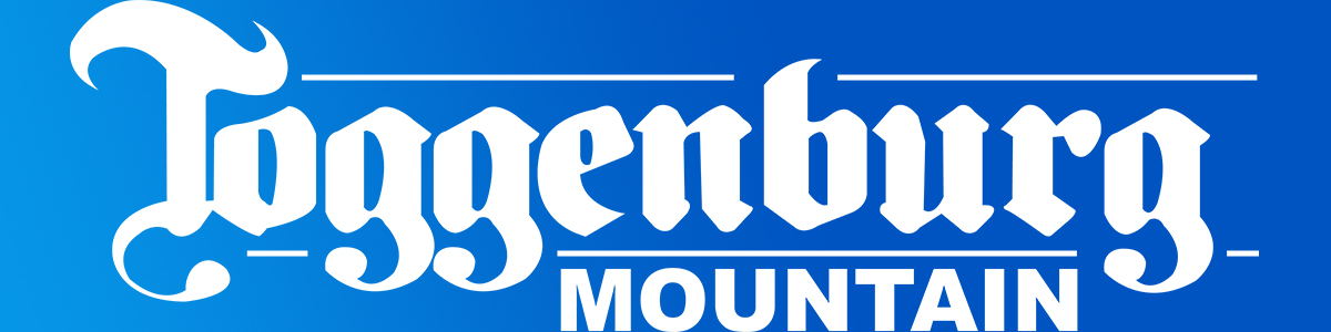 Toggenburg Mountain Logo with blue